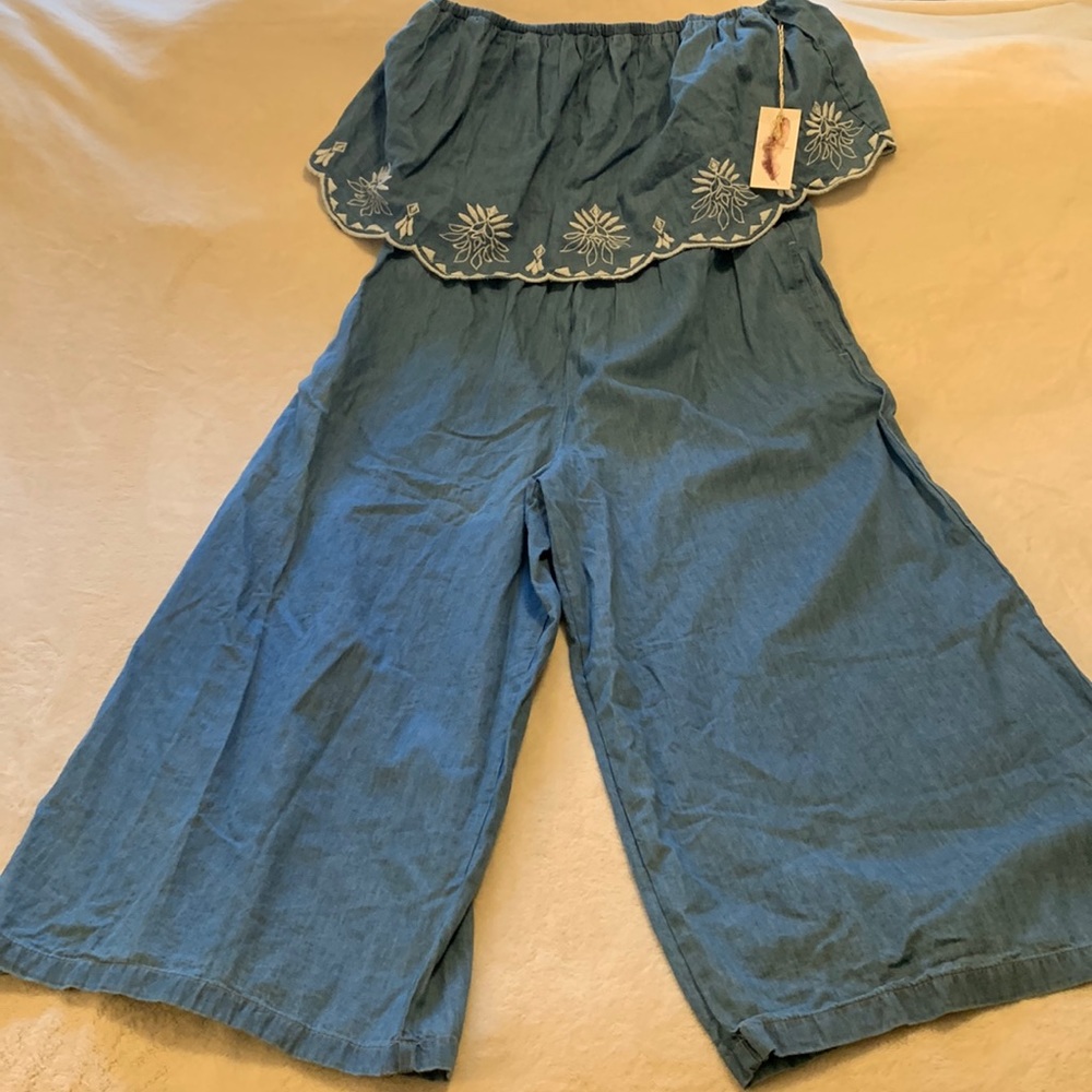 Jessica Simpson denim romper woman’s size L